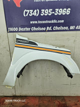 2011-2016 Ford Super Duty F250 F350 RH Passenger Side Front Fender Quarter Panel - Oxford White