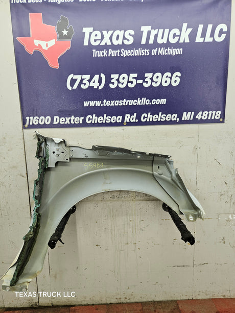 2011-2016 Ford Super Duty F250 F350 LH Driver Side Front Fender - Oxford White