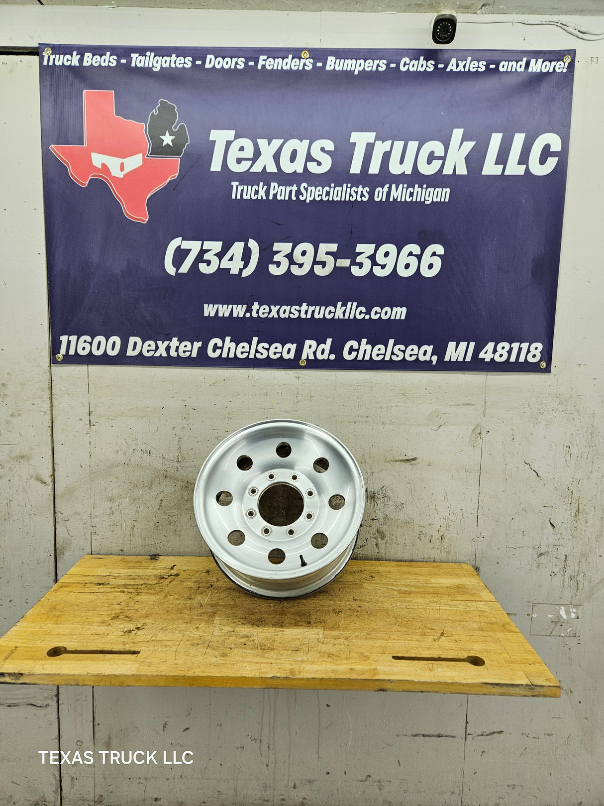 1999-2004 Ford F250 F350 Super Duty Excursion 16" "Brushed" Aluminum Wheel Rim