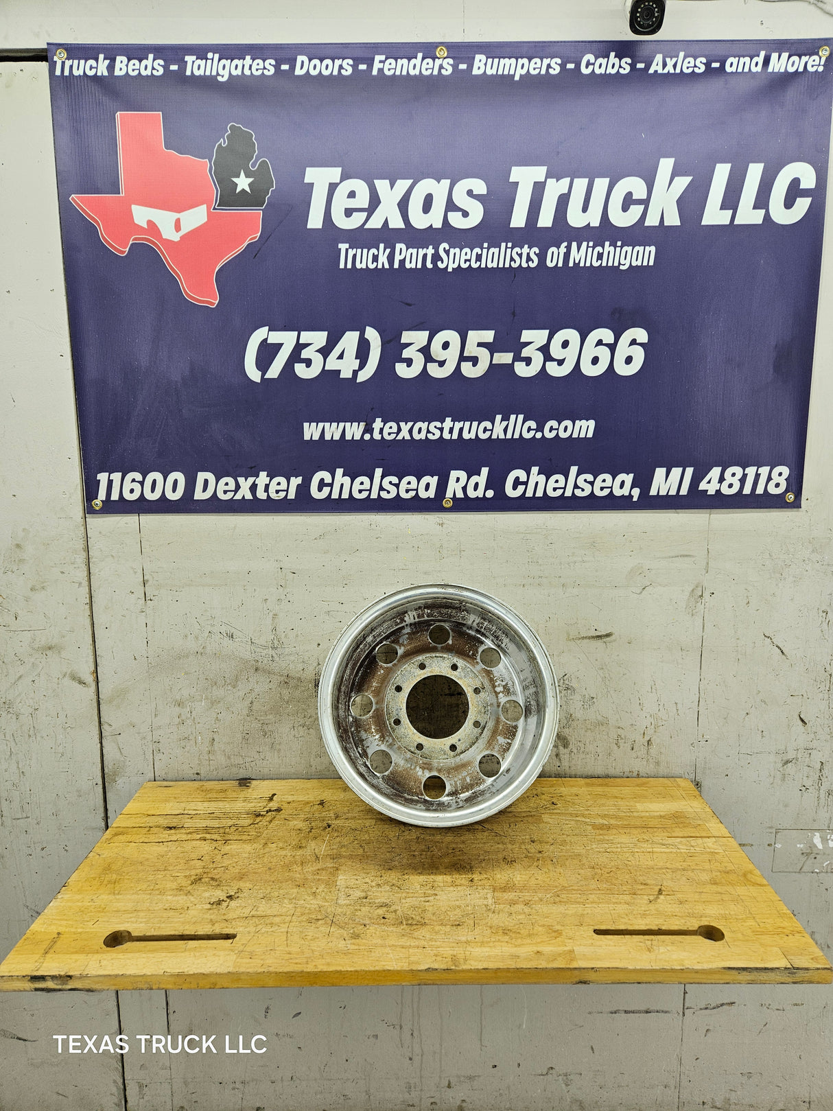 1999-2004 Ford F250 F350 Super Duty Excursion 16" "Brushed" Aluminum Wheel Rim