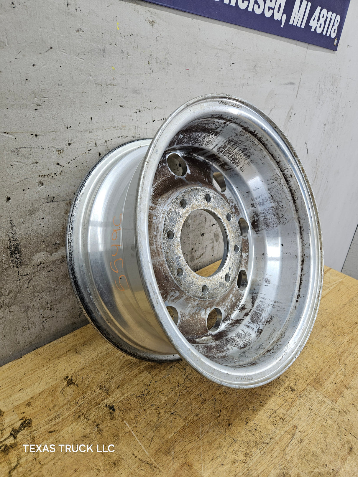 1999-2004 Ford F250 F350 Super Duty Excursion 16" "Brushed" Aluminum Wheel Rim