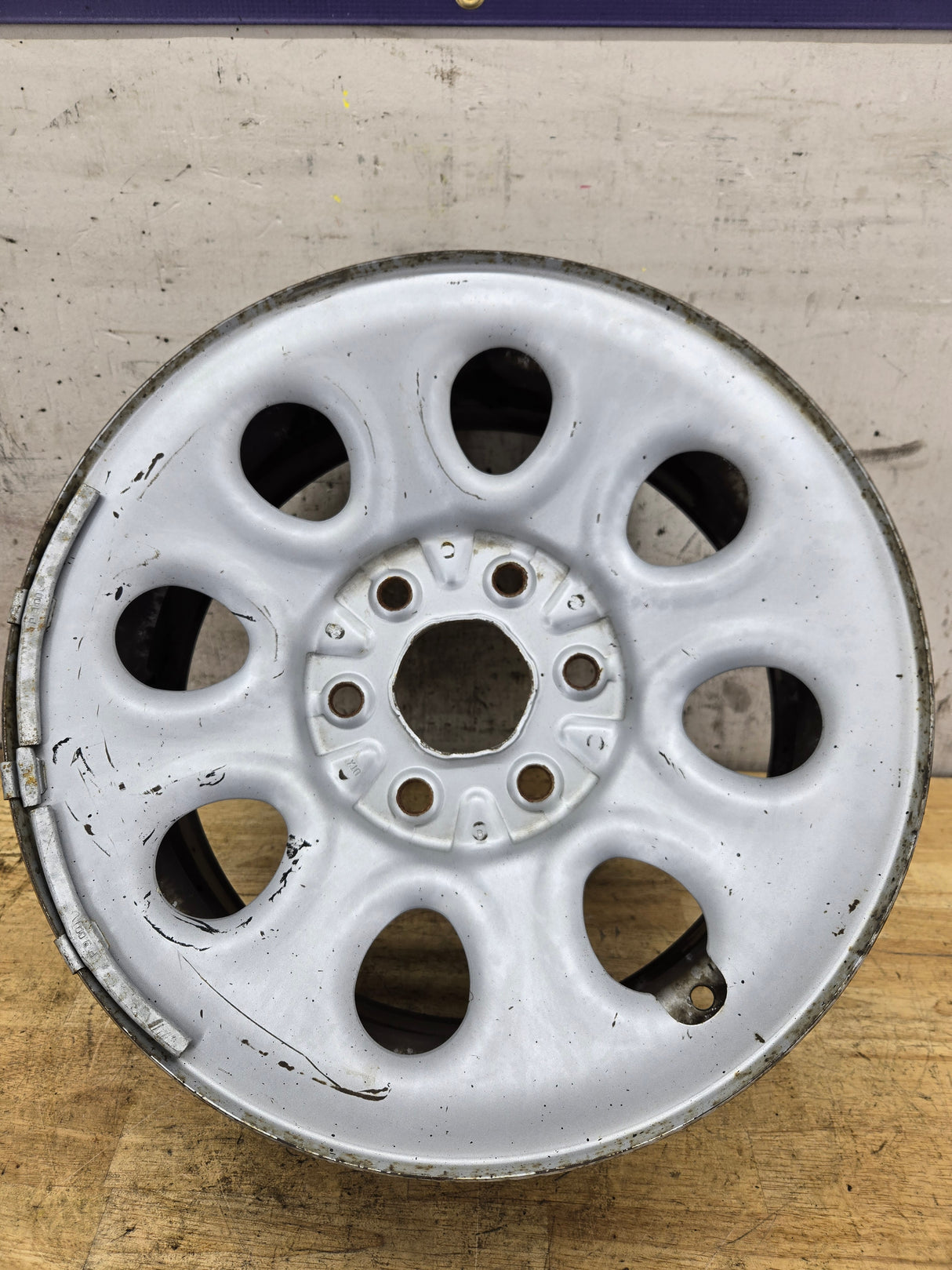 2005-2013 Chevrolet Silverado 1500 Tahoe Suburban 17" x 7 1/2" Steel Wheel 6 Lug OEM 6x5.5