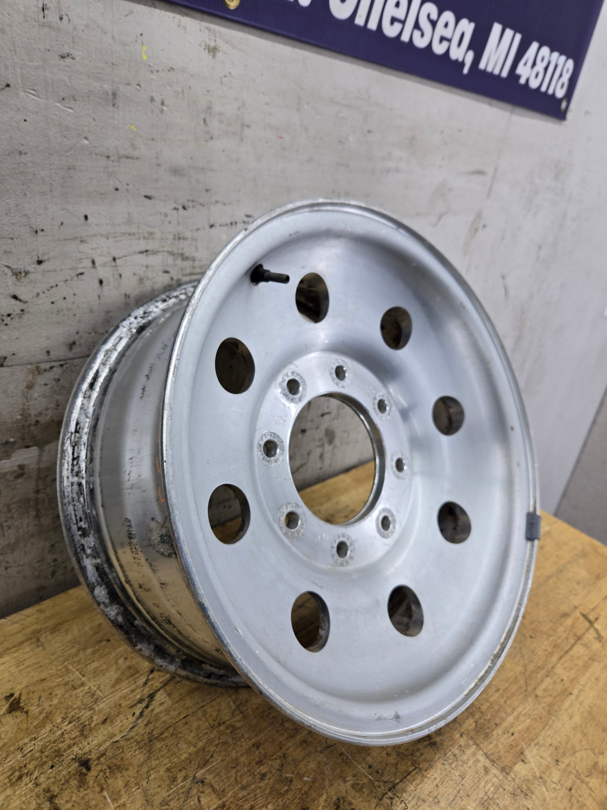 1999-2004 Ford F250 F350 Super Duty Excursion 16" "Brushed" Aluminum Wheel Rim