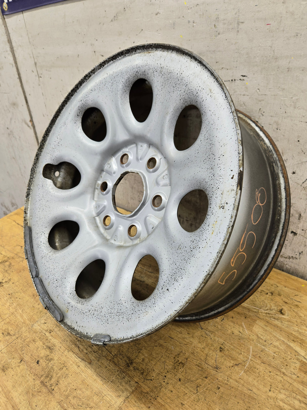 2005-2013 Chevrolet Silverado 1500 Tahoe Suburban 17" x 7 1/2" Steel Wheel 6 Lug OEM 6x5.5