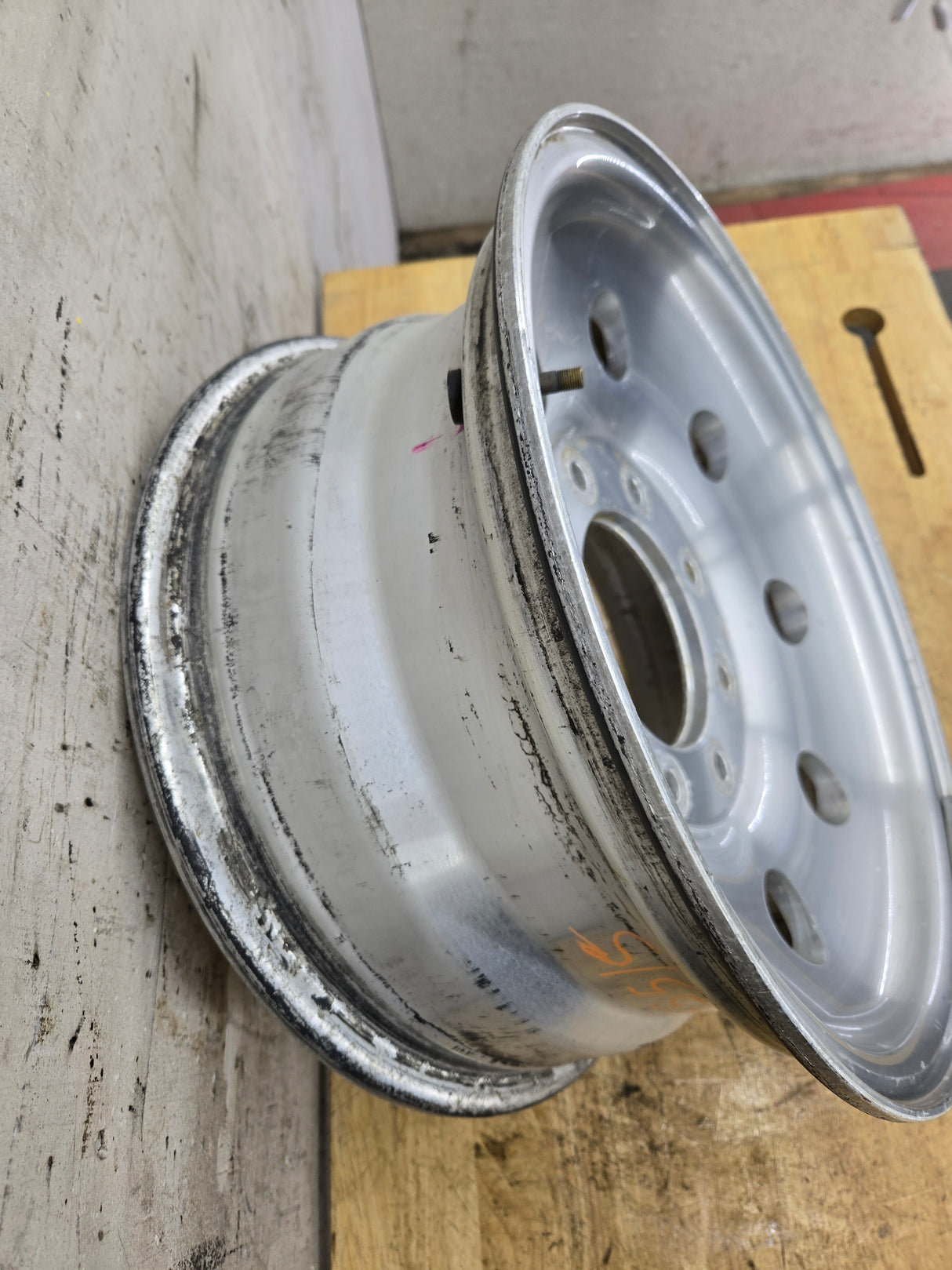 1999-2004 Ford F250 F350 Super Duty Excursion 16" "Brushed" Aluminum Wheel Rim