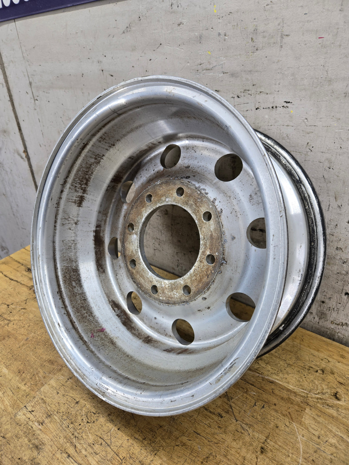 1999-2004 Ford F250 F350 Super Duty Excursion 16" "Brushed" Aluminum Wheel Rim