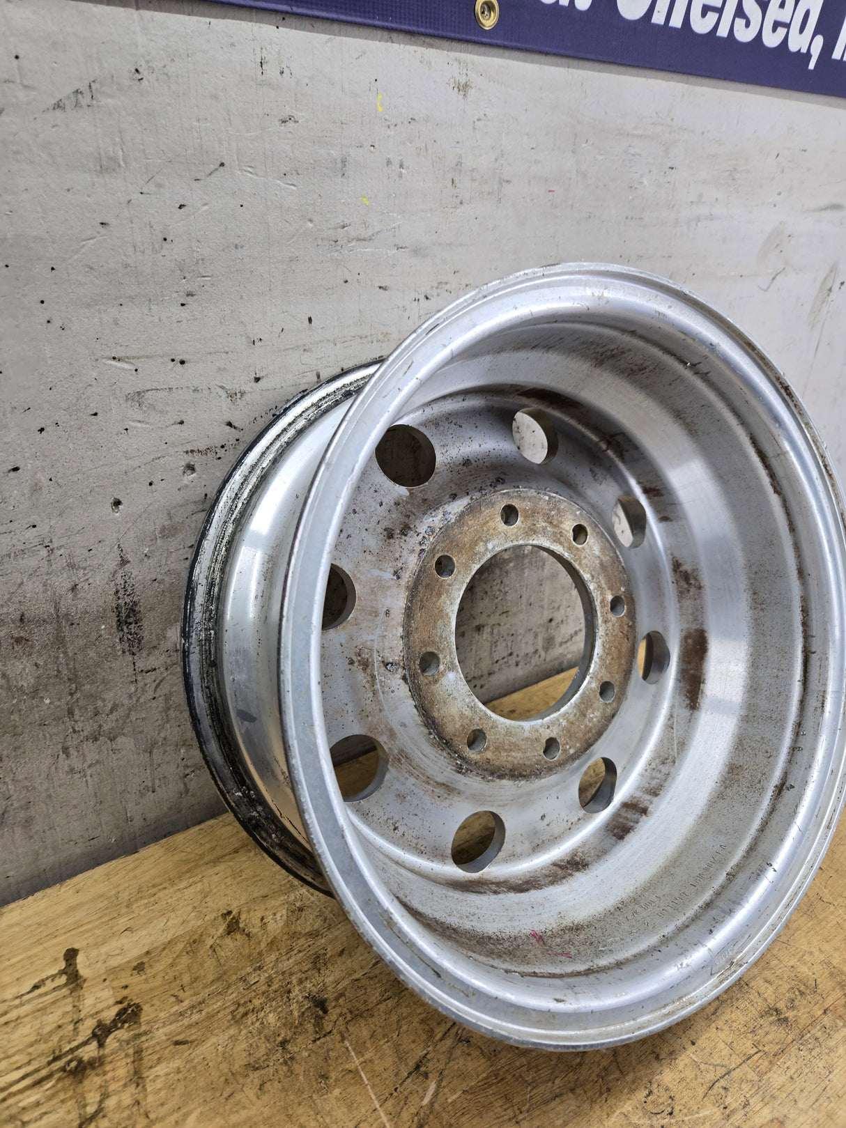 1999-2004 Ford F250 F350 Super Duty Excursion 16" "Brushed" Aluminum Wheel Rim