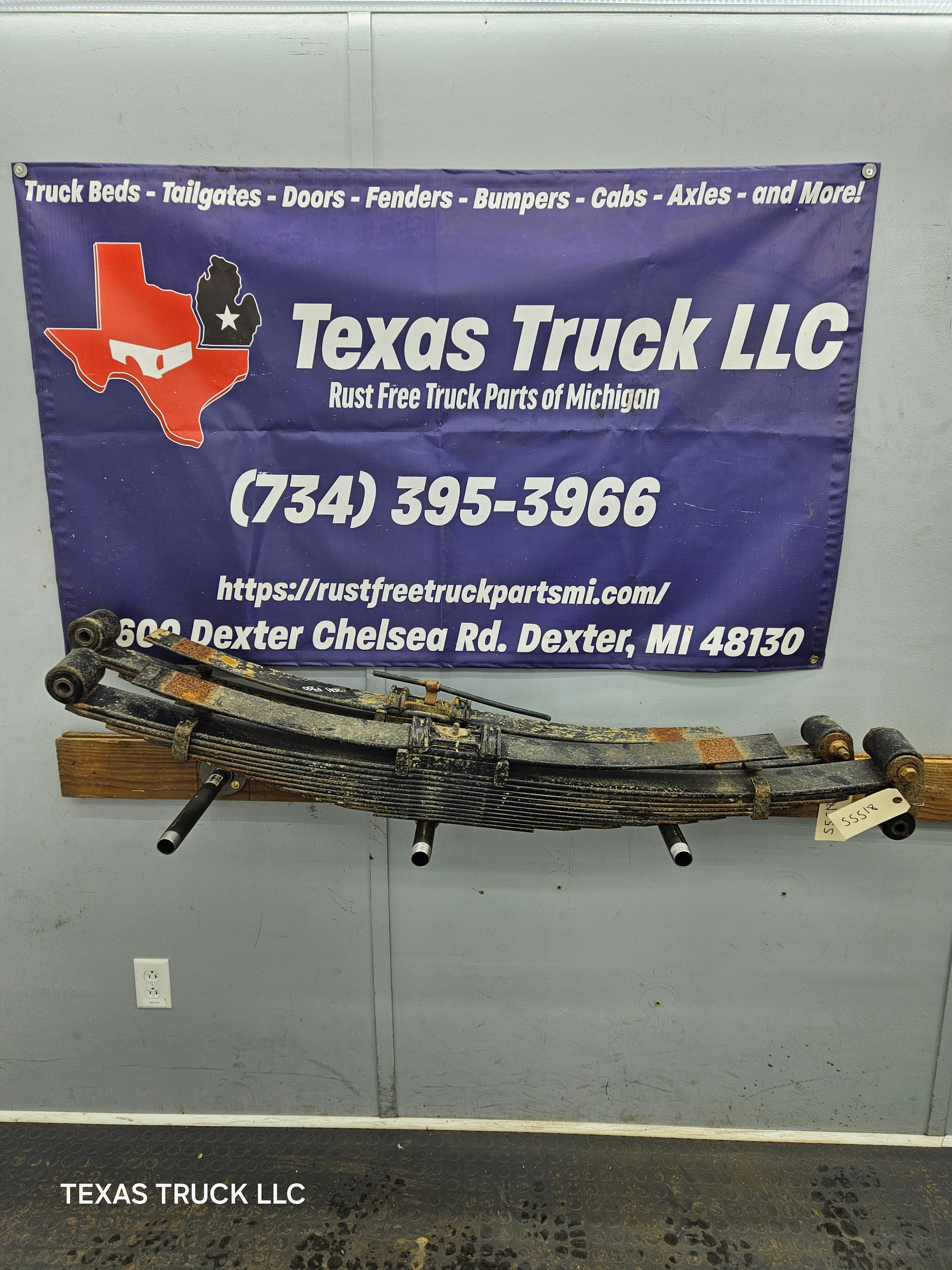 Cab Subframe Spring 2011-2016 Ford F350 CAB & CHASSIS Super Duty Rear Leaf Springs - Pair ...