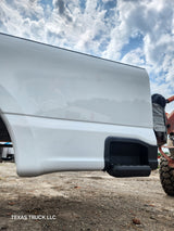 2023-2025 Ford Super Duty 8' Long Truck Bed F250 F350 Oxford White Bed Liner Factory Gooseneck Holes