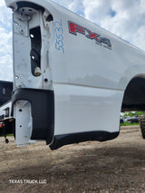 2023-2025 Ford Super Duty 8' Long Truck Bed F250 F350 Oxford White Bed Liner Factory Gooseneck Holes
