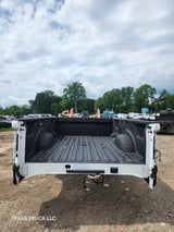 2023-2025 Ford Super Duty 8' Long Truck Bed F250 F350 Oxford White Bed Liner Factory Gooseneck Holes