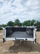 2023-2025 Ford Super Duty 8' Long Truck Bed F250 F350 Oxford White Bed Liner Factory Gooseneck Holes