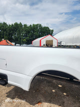 2023-2025 Ford Super Duty 8' Long Truck Bed F250 F350 Oxford White Bed Liner Factory Gooseneck Holes