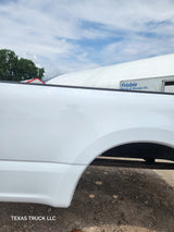 2023-2025 Ford Super Duty 8' Long Truck Bed F250 F350 Oxford White Bed Liner Factory Gooseneck Holes