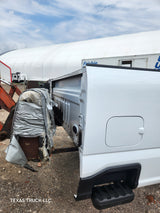 2023-2025 Ford Super Duty 8' Long Truck Bed F250 F350 Oxford White Bed Liner Factory Gooseneck Holes