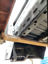 2023-2025 Ford Super Duty 8' Long Truck Bed F250 F350 Oxford White Bed Liner Factory Gooseneck Holes