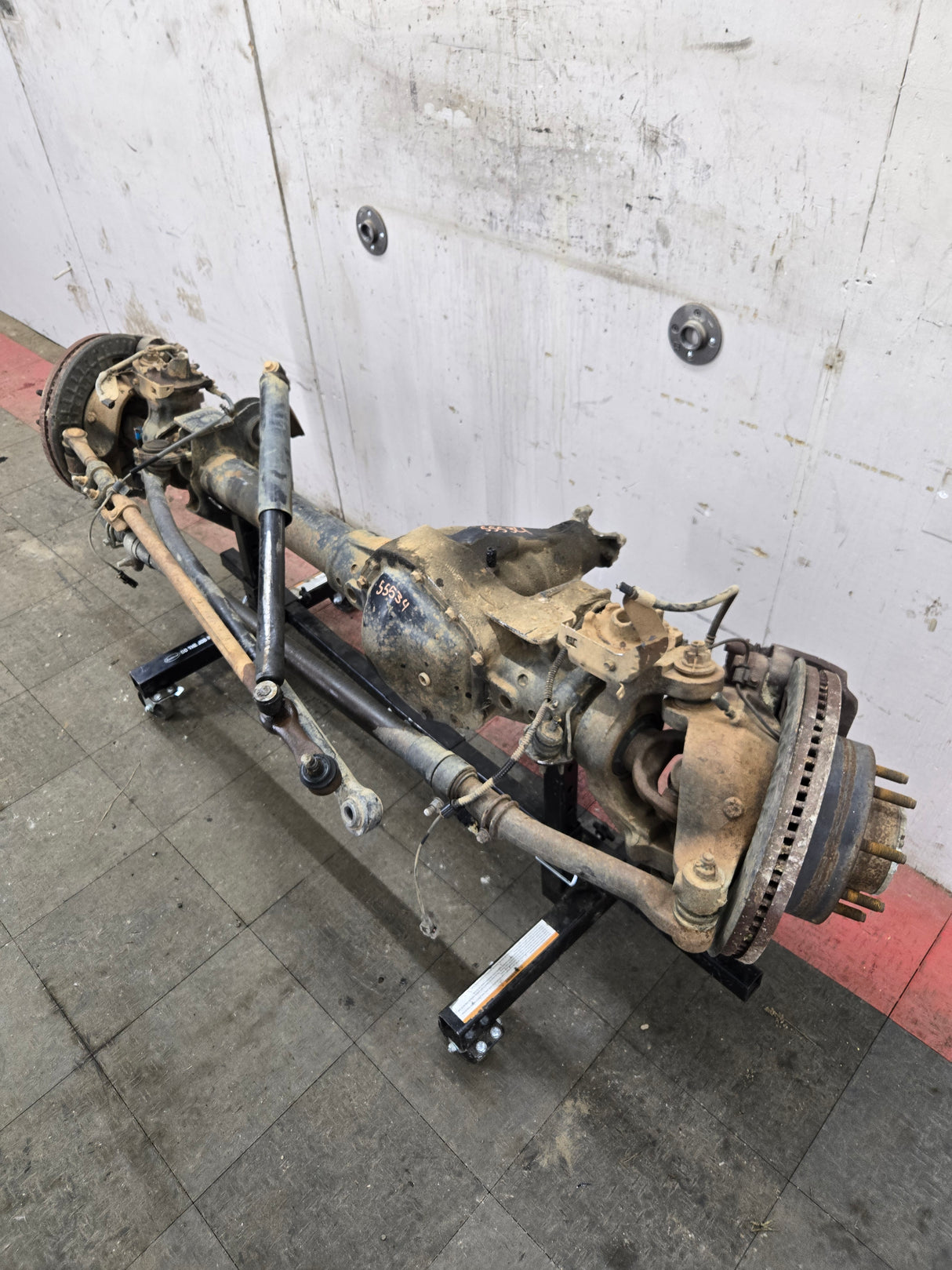 2005-2010 Ford Super Duty F250 F350 FRONT Axle 3.73 SRW 256k Miles