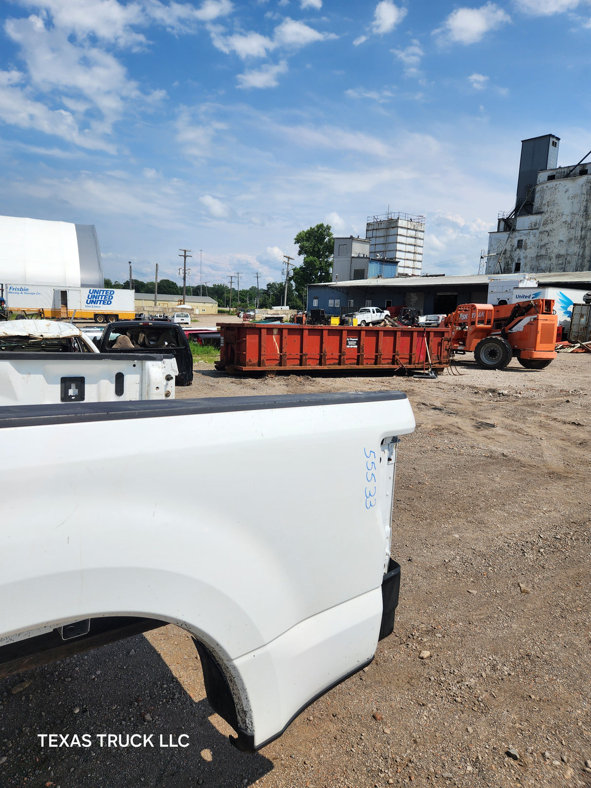 2017-2022 Ford F250 F350 Super Duty 6' 9" Short Truck Bed - Oxford White
