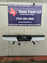 2021-2023 Ford F150 Rear Bumper With Parking Aid Sensors - White