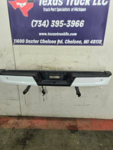 2021-2023 Ford F150 Rear Bumper With Parking Aid Sensors - White