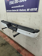 2021-2023 Ford F150 Rear Bumper With Parking Aid Sensors - White