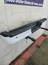 2021-2023 Ford F150 Rear Bumper With Parking Aid Sensors - White
