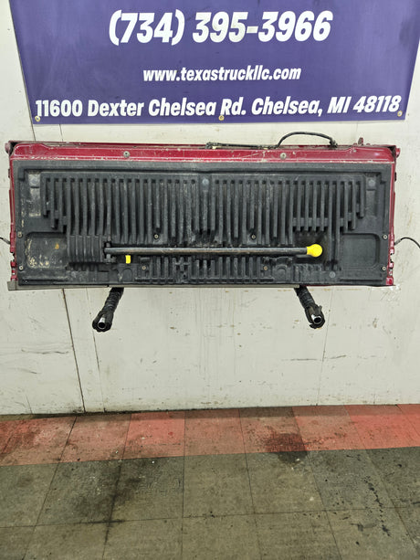 2008-2016 Ford Super Duty Step / Ladder Tailgate F250 F350 F450 F550 - Ruby Red