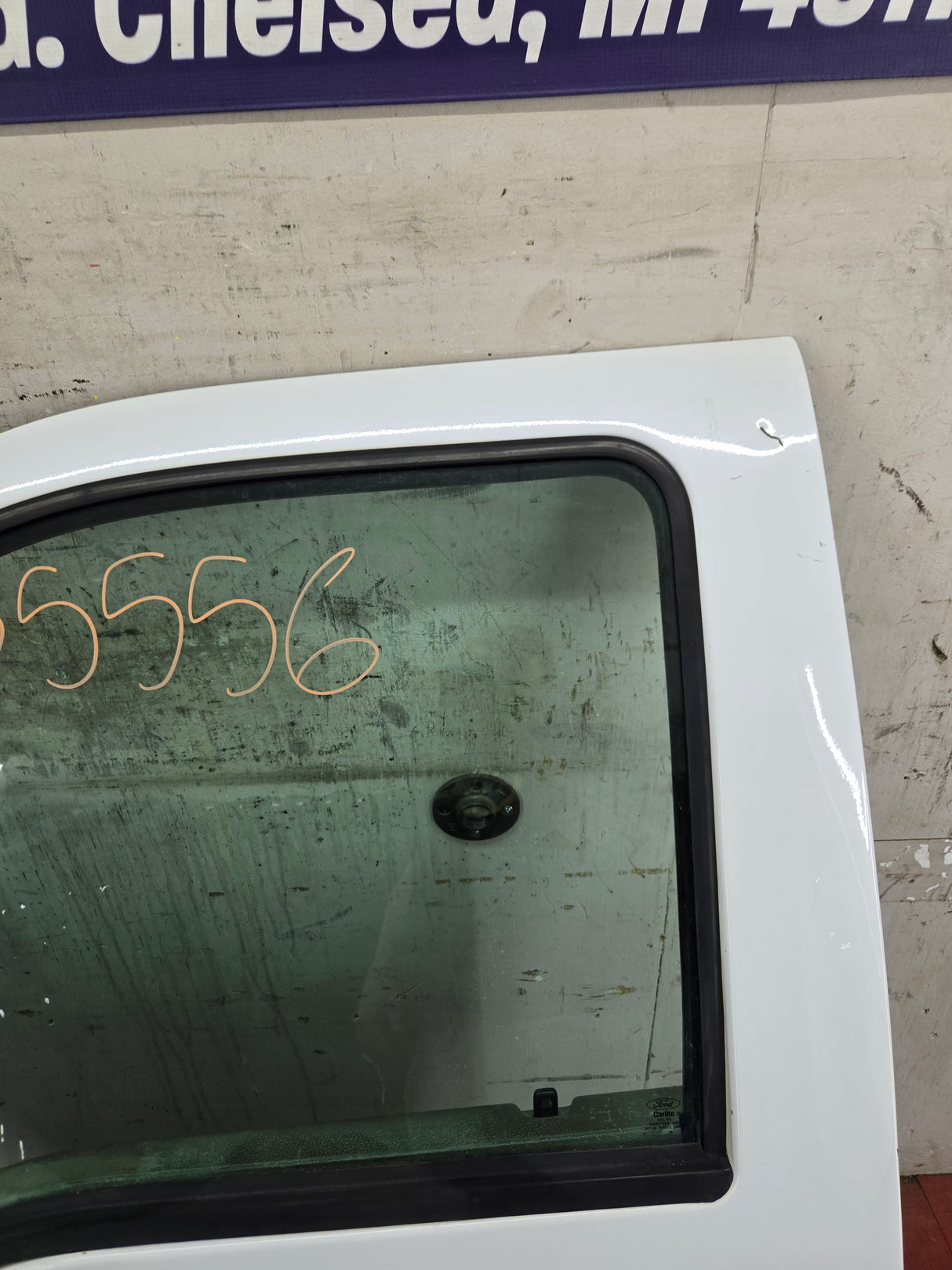 2012-2016 Ford Super Duty LH Driver Side Front Door F250 F350 F450 F550 - Oxford White