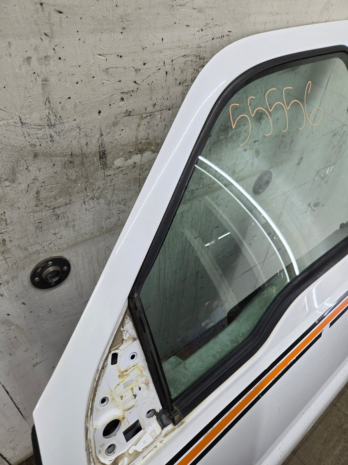 2012-2016 Ford Super Duty LH Driver Side Front Door F250 F350 F450 F550 - Oxford White