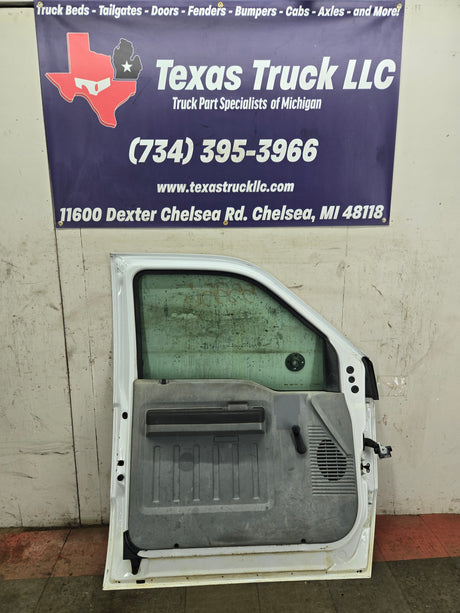 2012-2016 Ford Super Duty LH Driver Side Front Door F250 F350 F450 F550 - Oxford White