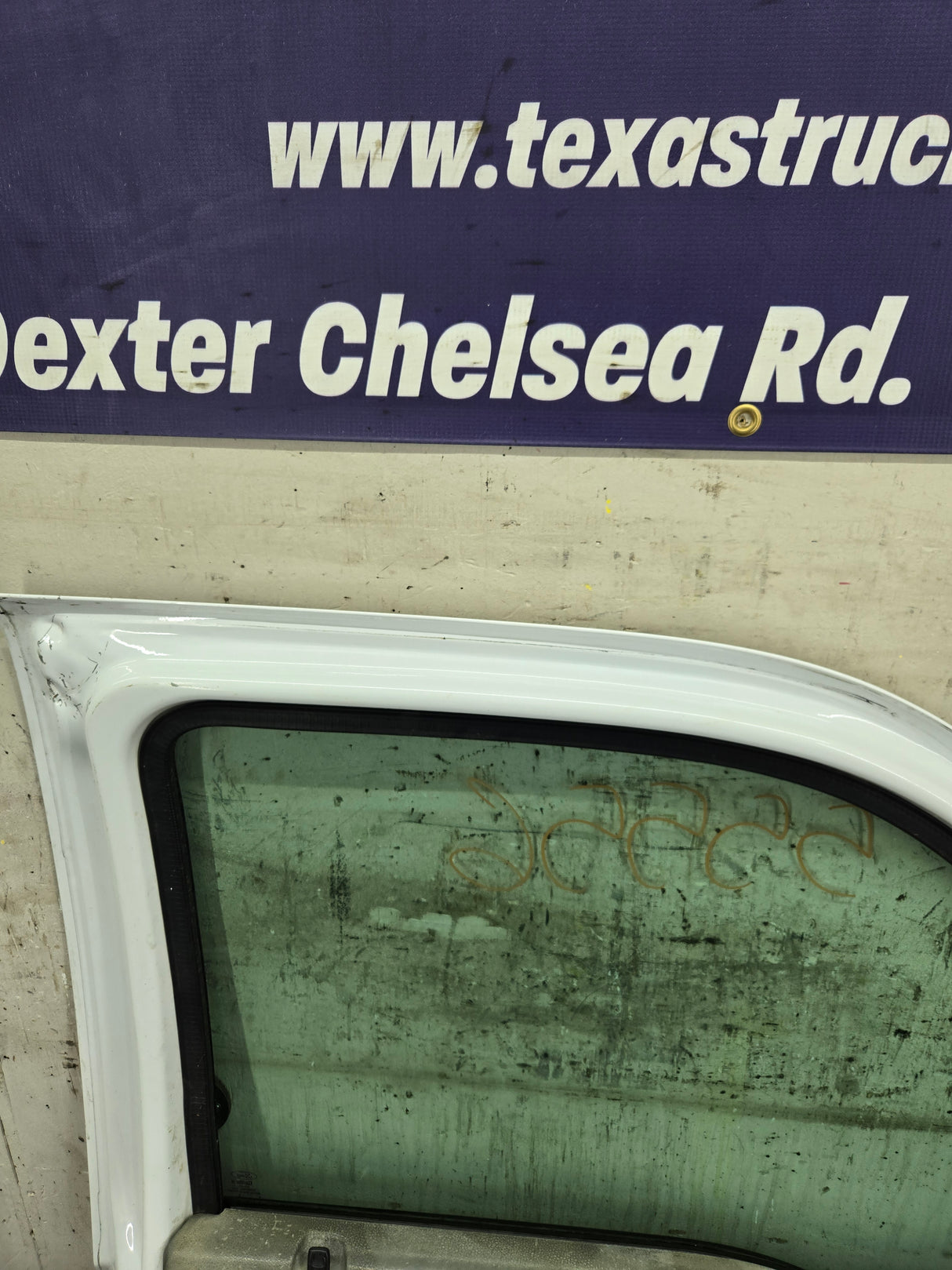 2012-2016 Ford Super Duty LH Driver Side Front Door F250 F350 F450 F550 - Oxford White