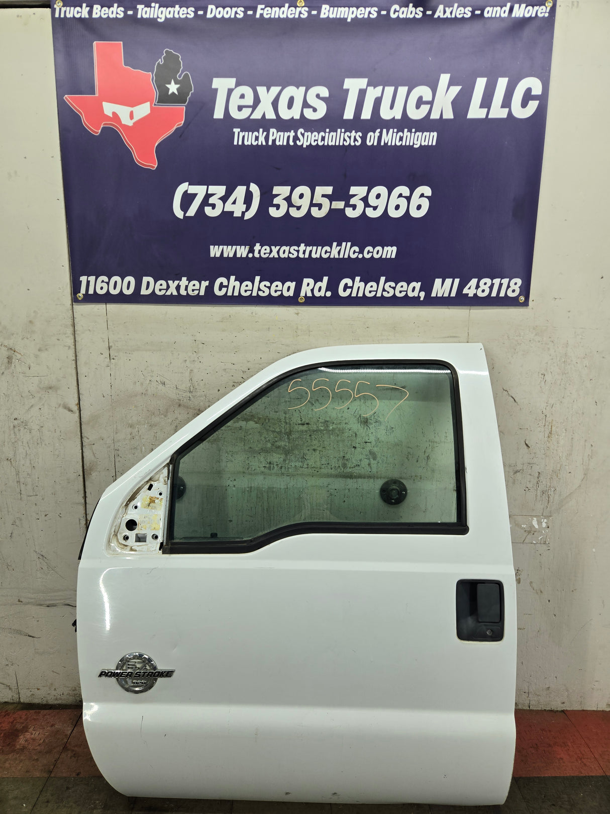 1999-2011 Ford Super Duty LH Front Driver Side Door F250 F350 F450 F550 Oxford White