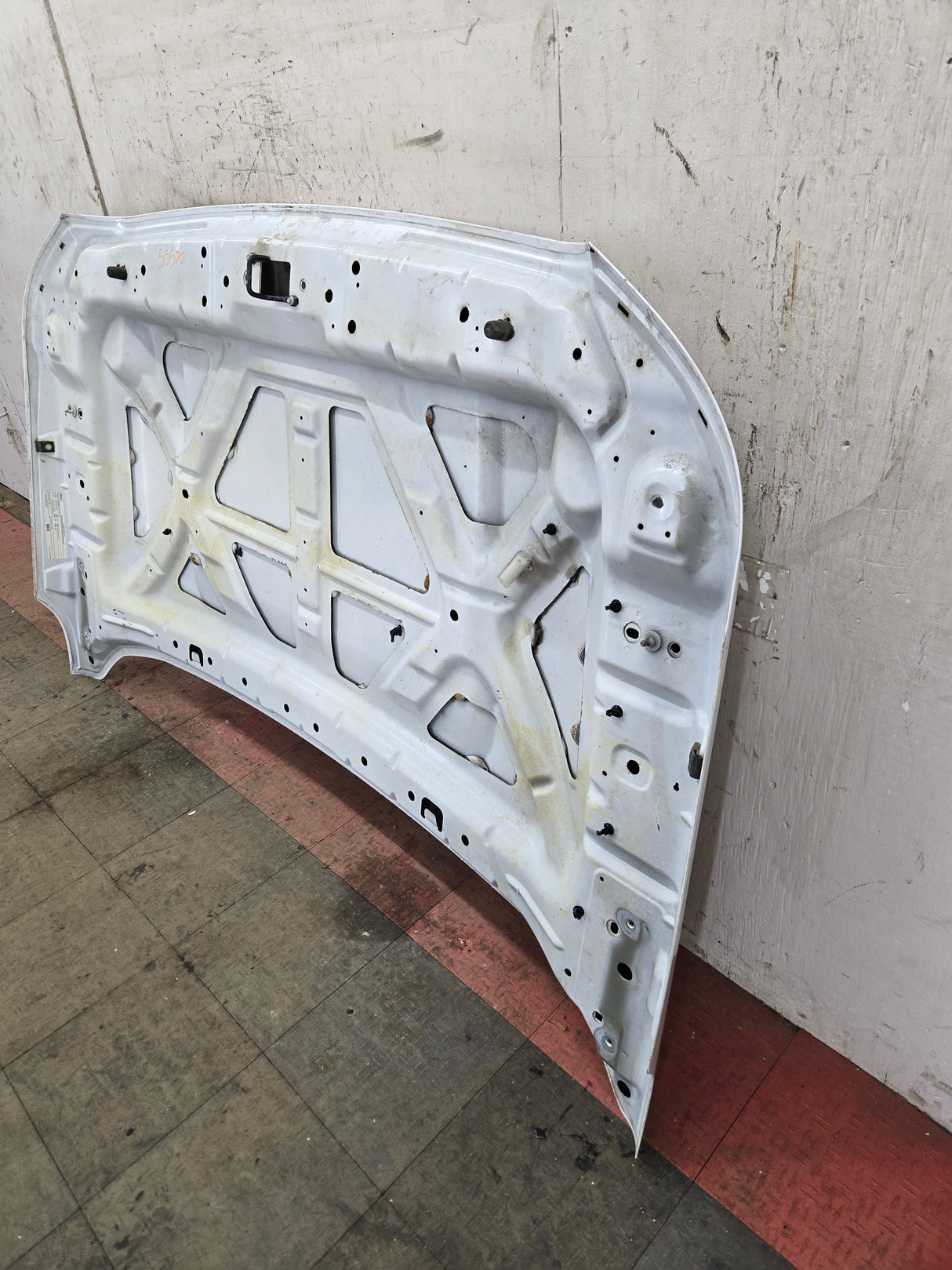 2011-2016 Ford Super Duty Hood F250 F350 F450 F550 - White