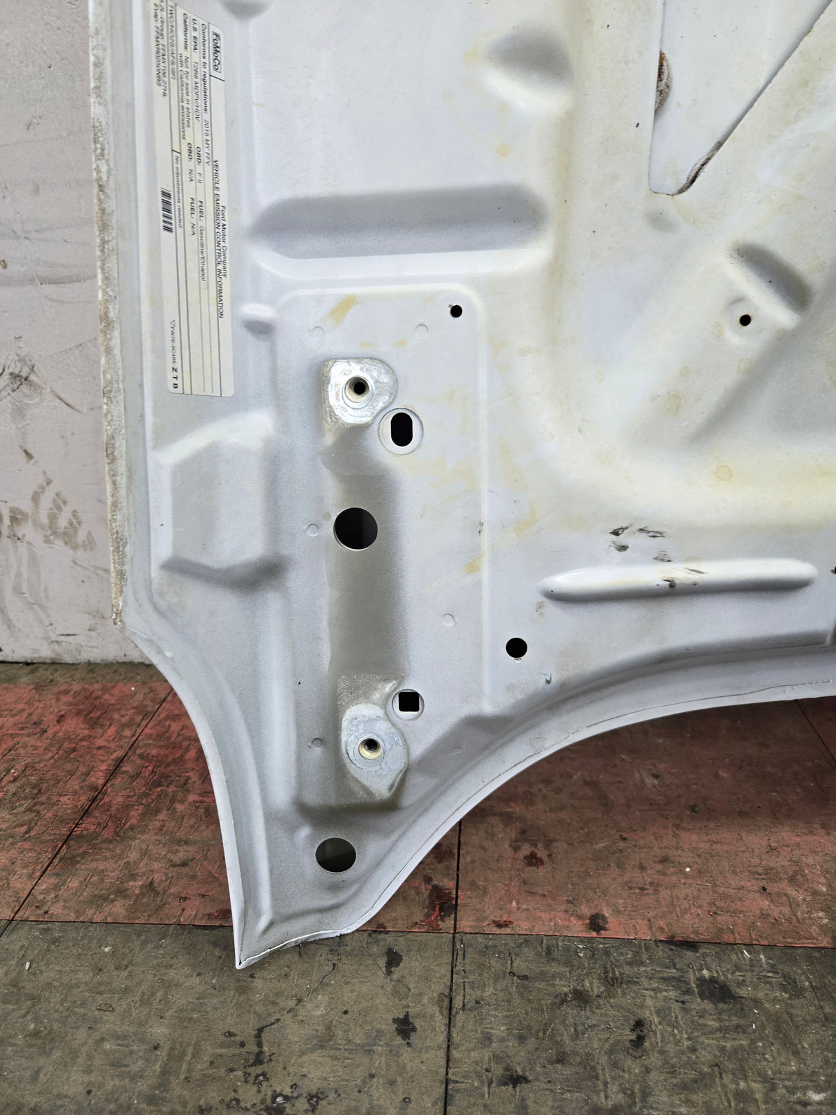 2011-2016 Ford Super Duty Hood F250 F350 F450 F550 - White