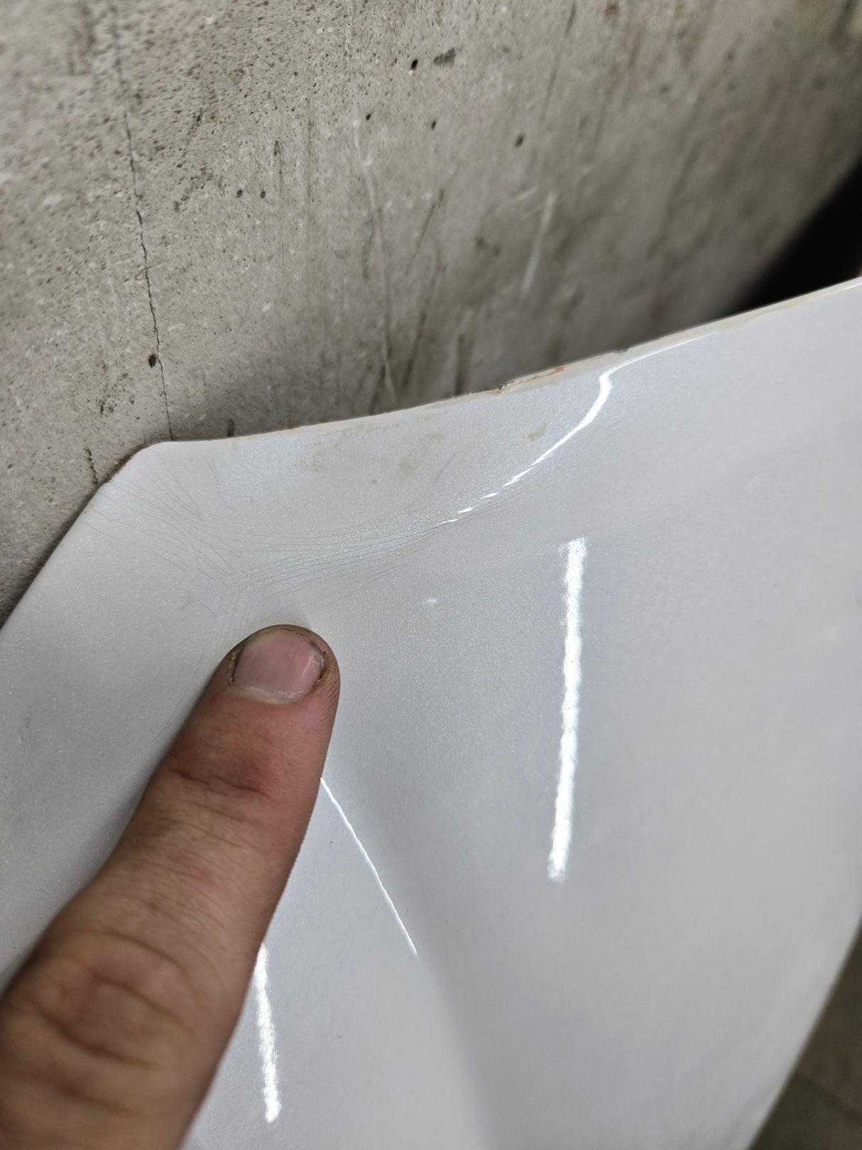 2011-2016 Ford Super Duty Hood F250 F350 F450 F550 - Pearl White