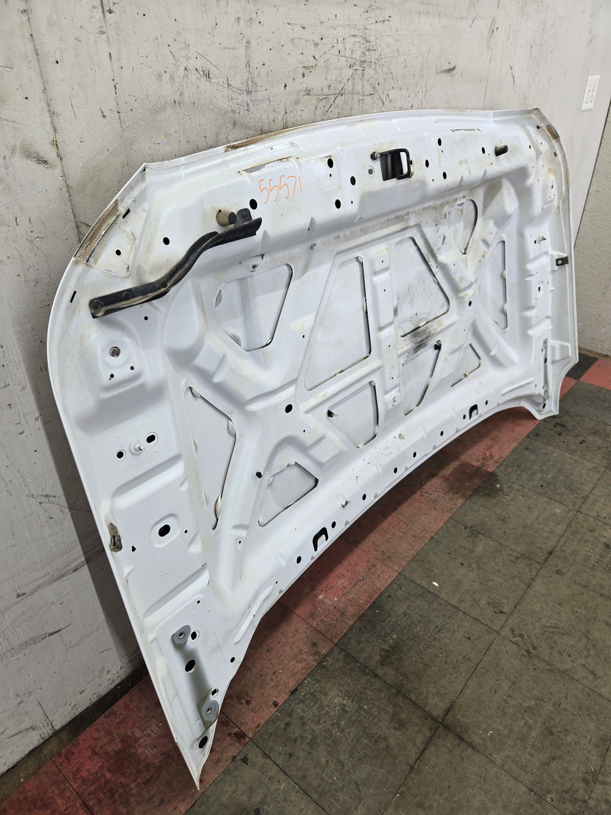 2011-2016 Ford Super Duty Hood F250 F350 F450 F550 - Pearl White