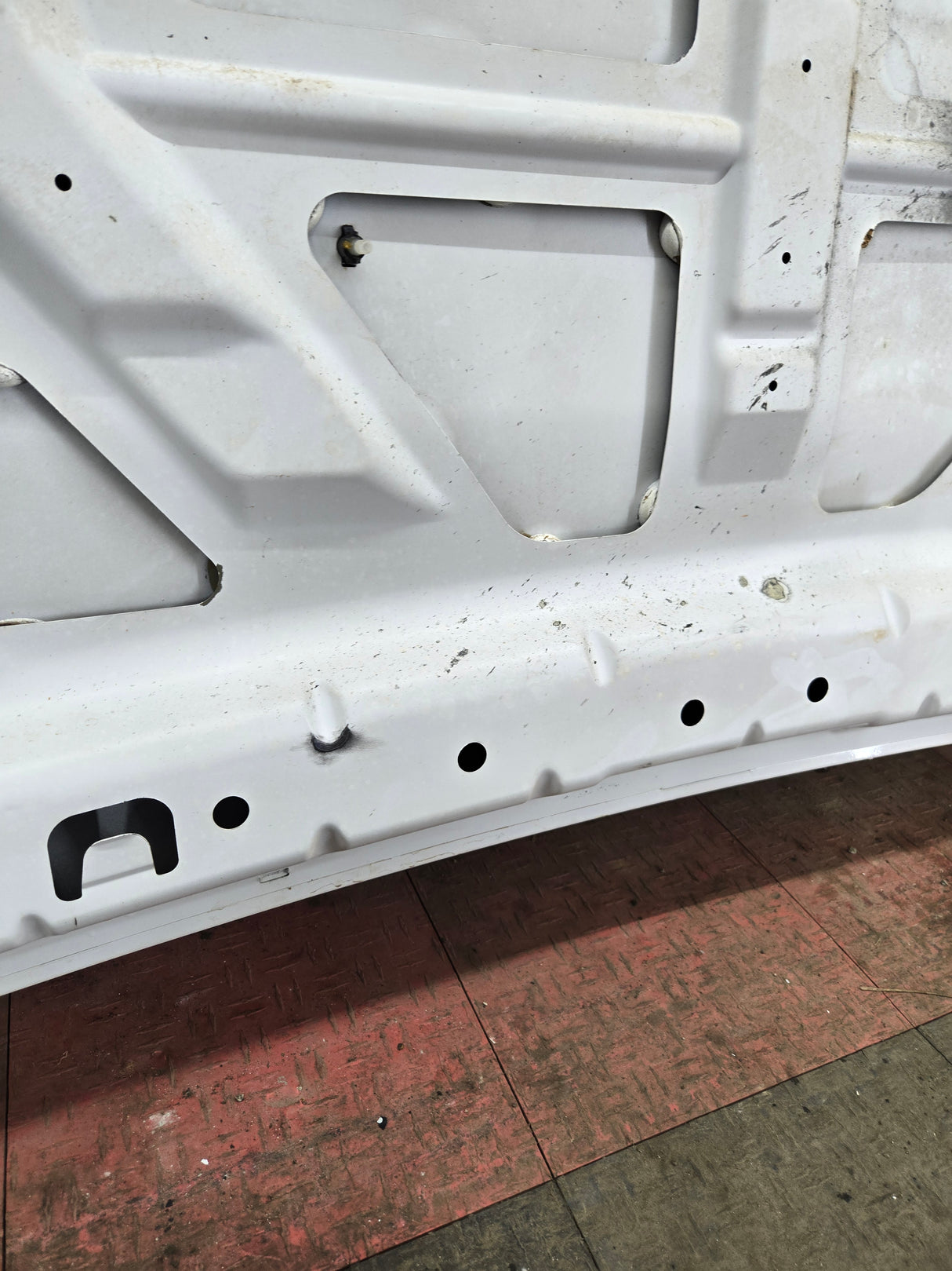 2011-2016 Ford Super Duty Hood F250 F350 F450 F550 - Pearl White