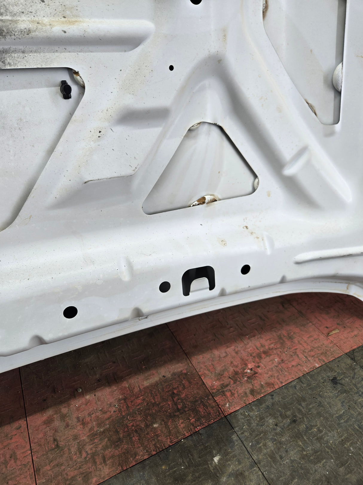 2011-2016 Ford Super Duty Hood F250 F350 F450 F550 - Pearl White