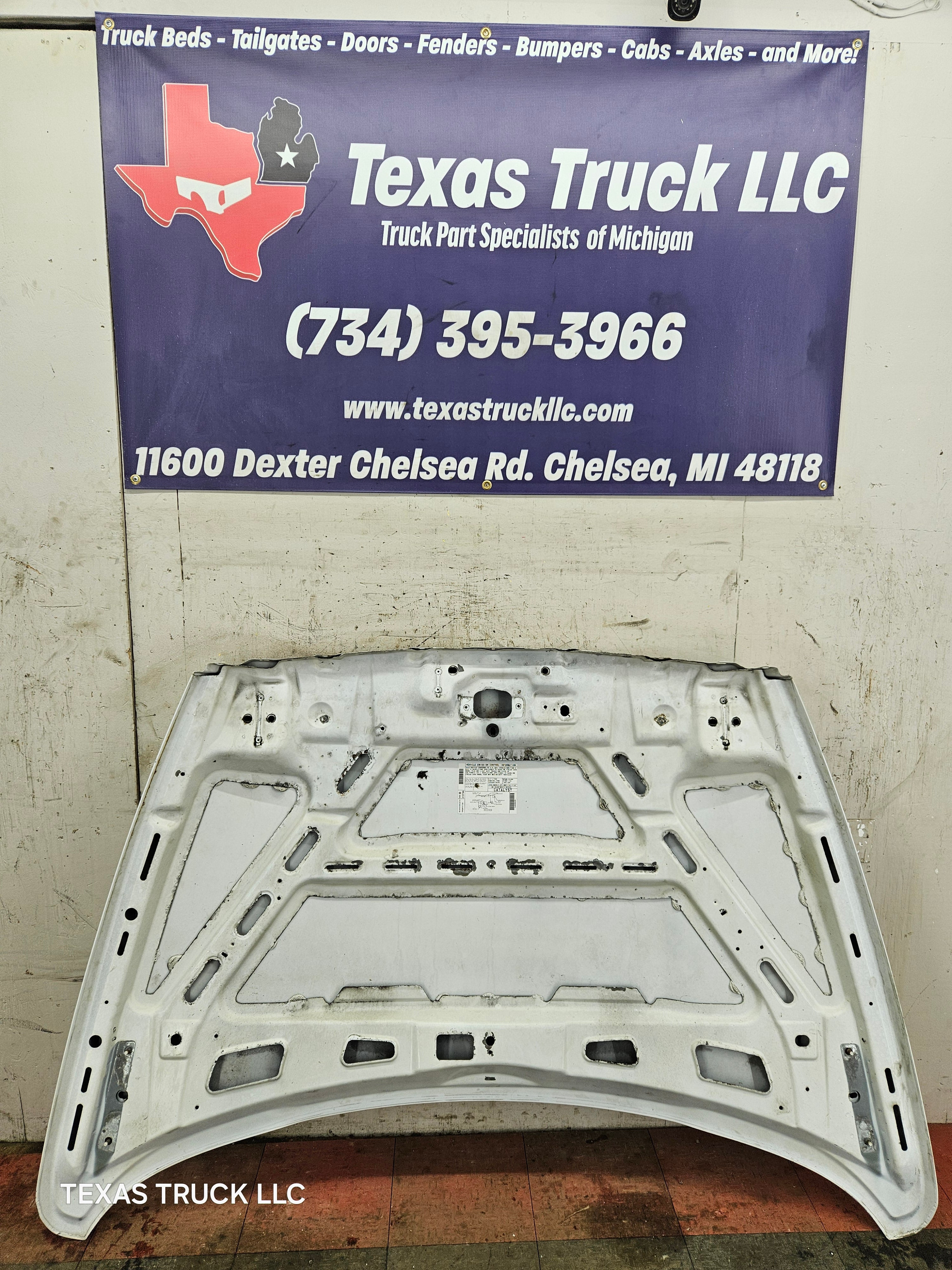2003-2008 Dodge Ram 3rd Gen 1500 2500 3500 Hood - White – Texas