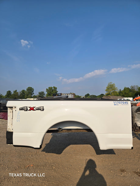 2017-2022 Ford F250 F350 Super Duty 6' 9" Short Truck Bed - Oxford White