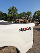 2017-2022 Ford F250 F350 Super Duty 6' 9" Short Truck Bed - Oxford White