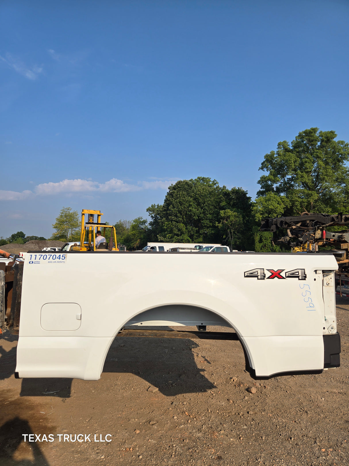 2017-2022 Ford F250 F350 Super Duty 6' 9" Short Truck Bed - Oxford White