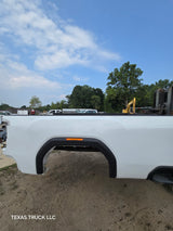2019-2025 GMC Sierra 2500HD 3500HD 8' Long truck bed - White