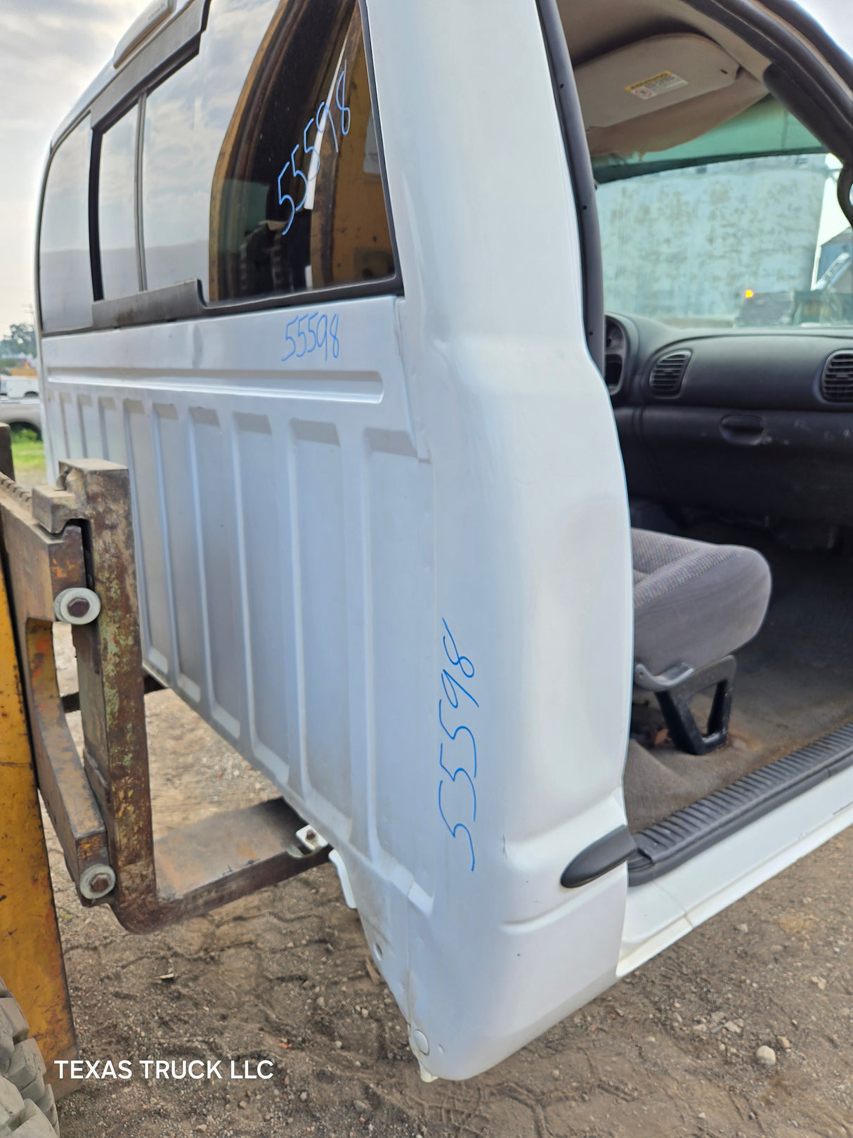 1994-2002 Dodge Ram 1500 2500 3500 2nd Gen 2 Door Regular Cab - White
