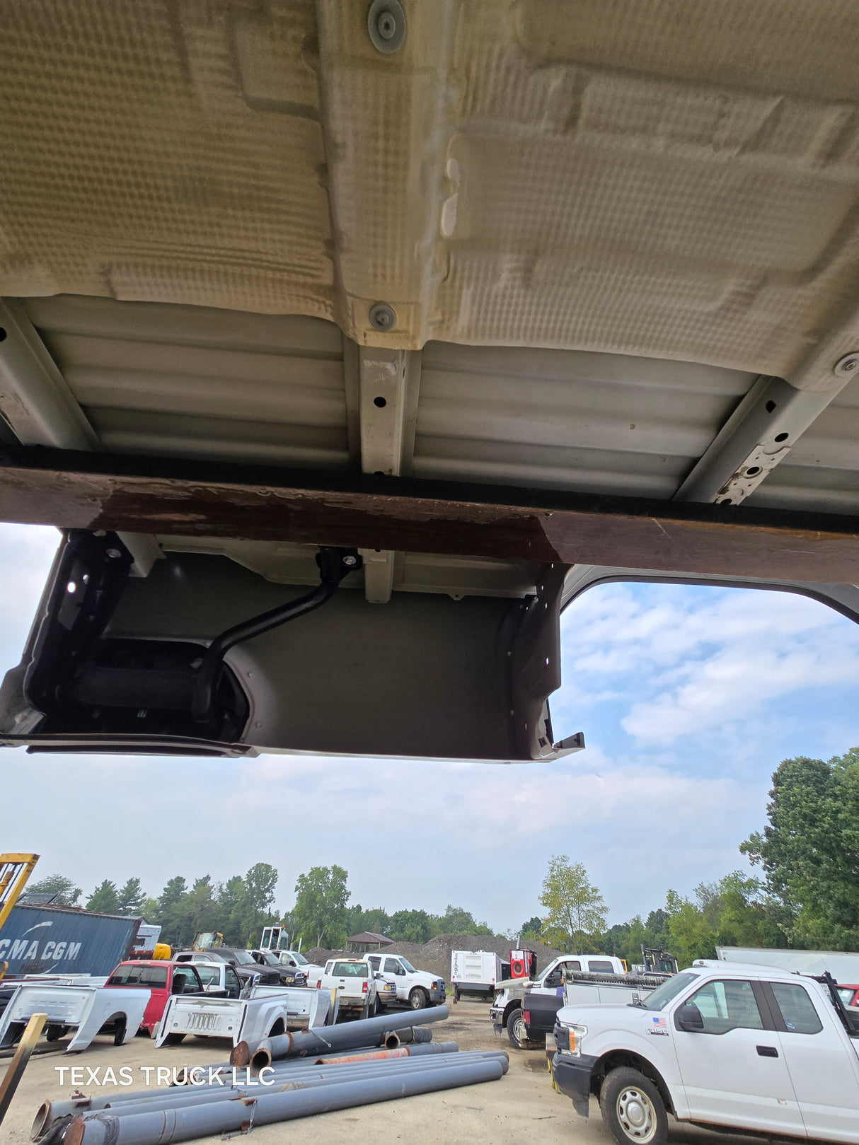 2019-2025 GMC Sierra 2500HD 3500HD 8' Long truck bed - White