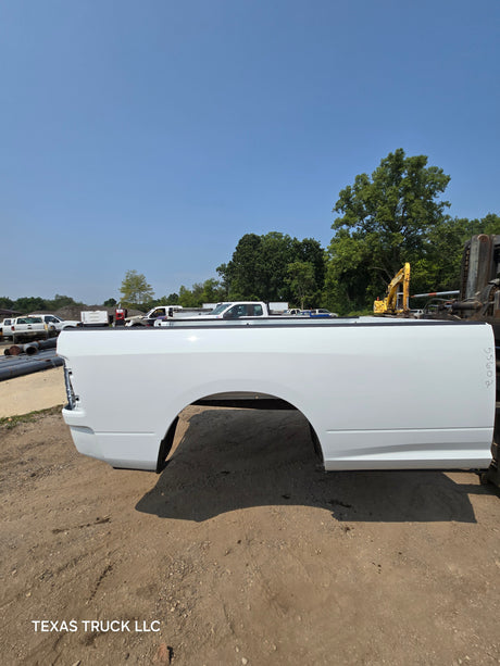 2019-2025 Dodge Ram 2500 3500 5th Gen 8' Long Truck Bed - White