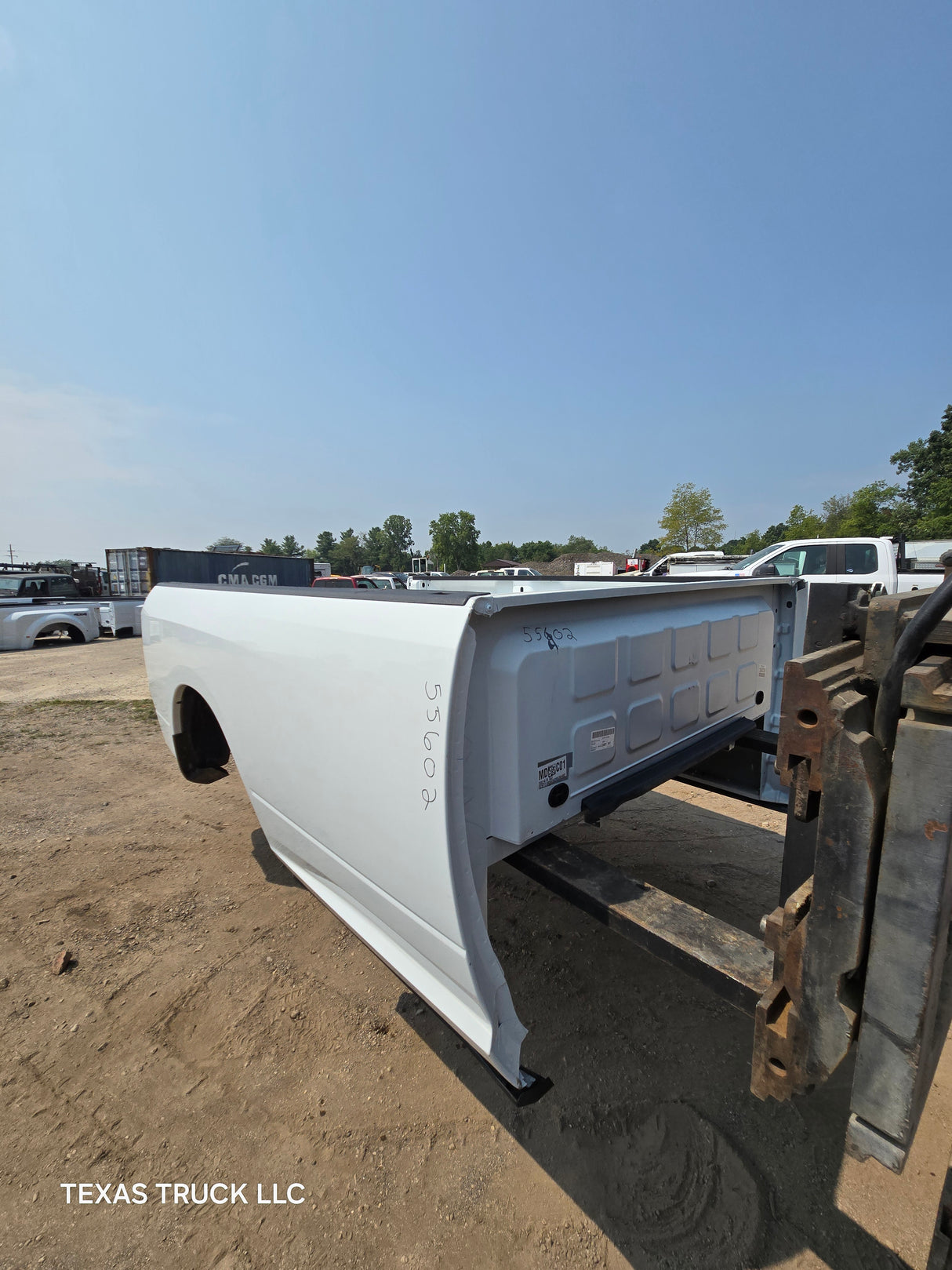 2019-2025 Dodge Ram 2500 3500 5th Gen 8' Long Truck Bed - White