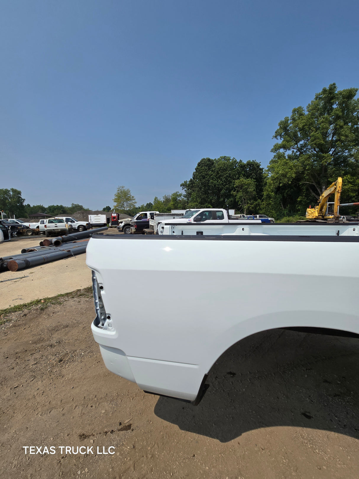 2019-2025 Dodge Ram 2500 3500 5th Gen 8' Long Truck Bed - White
