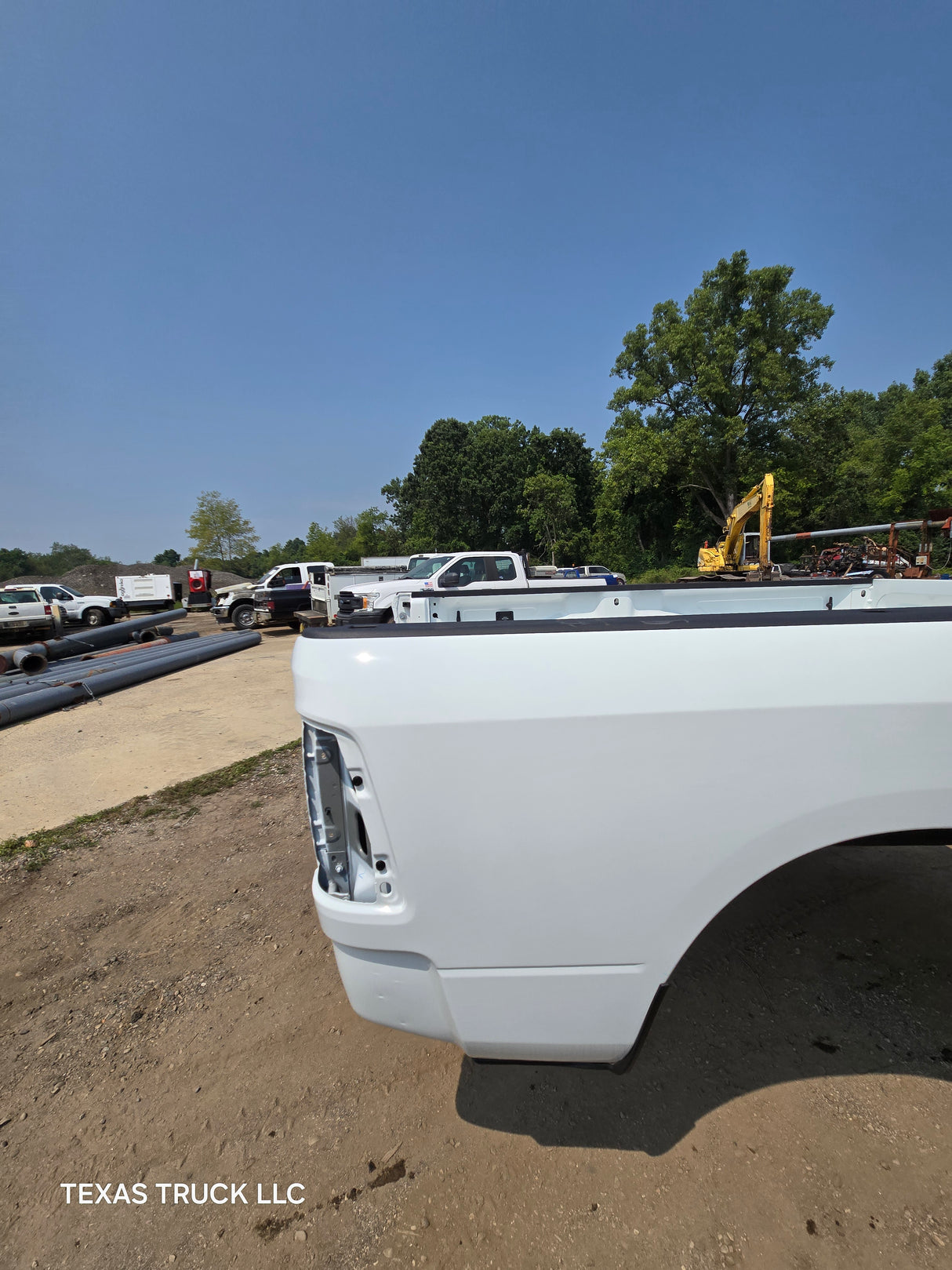 2019-2025 Dodge Ram 2500 3500 5th Gen 8' Long Truck Bed - White