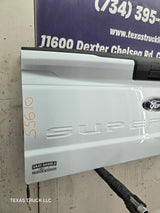 2023-2025 Ford Super Duty F250 F350 F450 F550 Tailgate - Oxford White